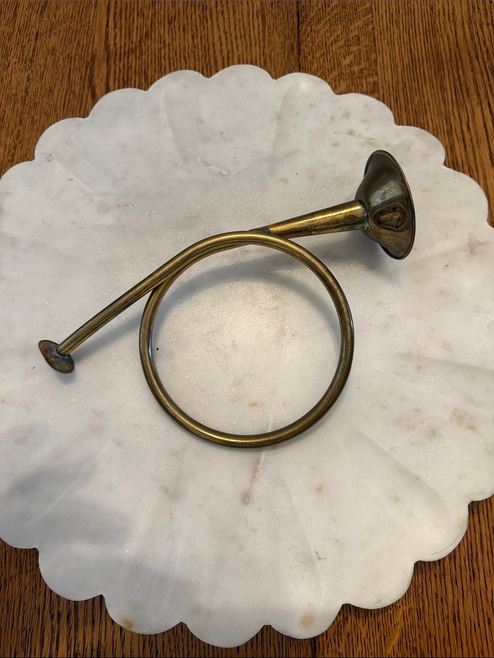 Brass Decorative Trumpet - Featherlight in Weight